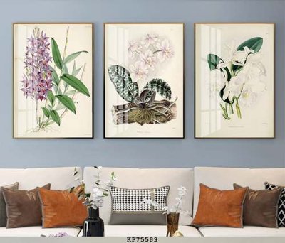 File tranh File tranh hiện đại pha lê gương KF75589 (file gốc) chủ đề phong thủy