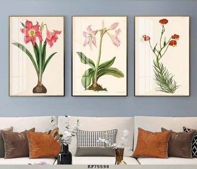 File ảnh File tranh hiện đại pha lê gương KF75598 (gốc) in PP, decal