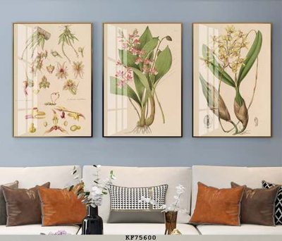 Download file gốc File tranh hiện đại pha lê gương KF75600 (in lụa) cao cấp