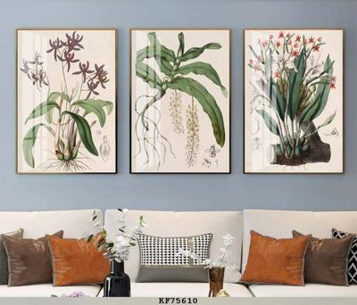 File gốc File tranh hiện đại pha lê gương KF75610 (in tráng gương) nghệ thuật