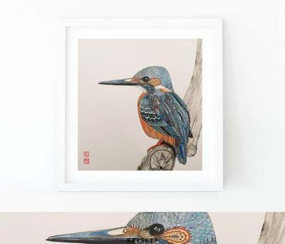 File gốc in ấn File tranh hiện đại pha lê gương KF75617 chất lượng vượt trội