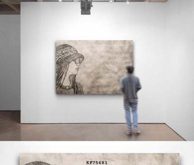 Hình ảnh gốc File tranh hiện đại pha lê gương KF75681 (để in khổ lớn)