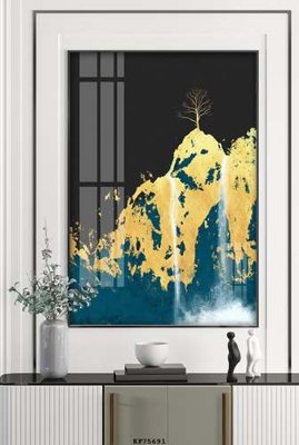 Download file File tranh hiện đại pha lê gương KF75691 (chuẩn in) File tranh hiện đại pha lê gương KF75691