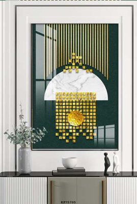 File in ấn File tranh hiện đại pha lê gương KF75705 (bản gốc) cao cấp