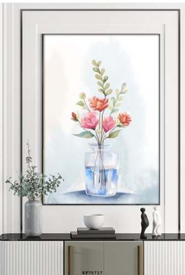 File tranh in trần File tranh hiện đại pha lê gương KF75717 (ảnh gốc siêu nét)