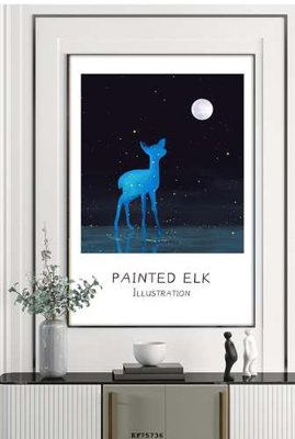 File tranh File tranh hiện đại pha lê gương KF75736 (bản gốc) in canvas