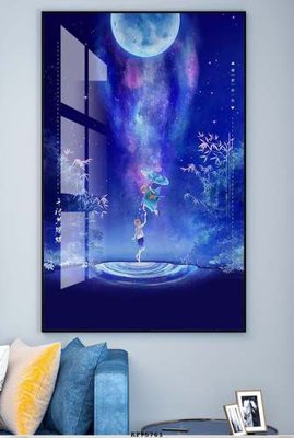 File PSD File tranh hiện đại pha lê gương KF75761 (bản gốc) độ phân giải cao