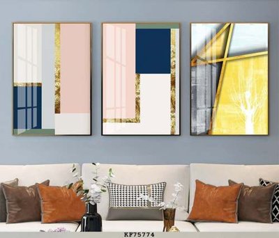 Tải file File tranh hiện đại pha lê gương KF75774 (PSD) cho in ấn quảng cáo