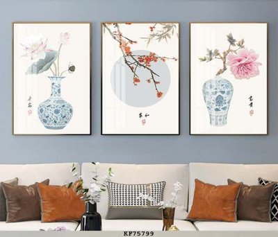 File gốc File tranh hiện đại pha lê gương KF75799 (phiên bản chuẩn) để in ấn