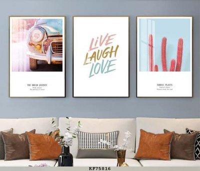 File gốc File tranh hiện đại pha lê gương KF75816 (in lụa) tranh thuận buồm