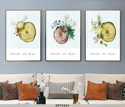 File gốc File tranh hiện đại pha lê gương KF75853 (cho in ấn) độc quyền