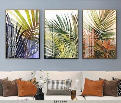 File gốc File tranh hiện đại pha lê gương KF75856 (in mica) làm bảng hiệu