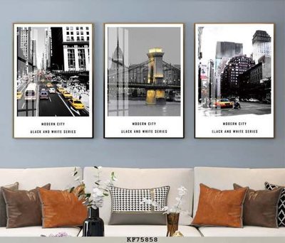 File tranh gốc File tranh hiện đại pha lê gương KF75858 chủ đề hiện đại