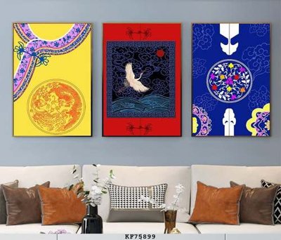 Tải file File tranh hiện đại pha lê gương KF75899 (gốc) in tranh tráng gương