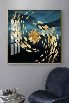 File tranh gốc in trần nhà File tranh hiện đại pha lê gương KF75920 3D