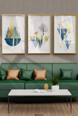 Tải file File tranh hiện đại pha lê gương KF75930 (gốc) làm tranh treo tường