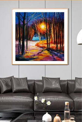 File gốc File tranh hiện đại pha lê gương KF75936 (in 3D) cho trang trí