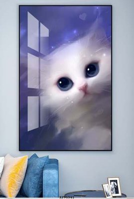 File tranh File tranh hiện đại pha lê gương KF75941 (bản gốc) treo tường