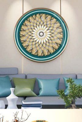 File gốc File tranh hiện đại pha lê gương KF75978 (in mica) làm bảng hiệu