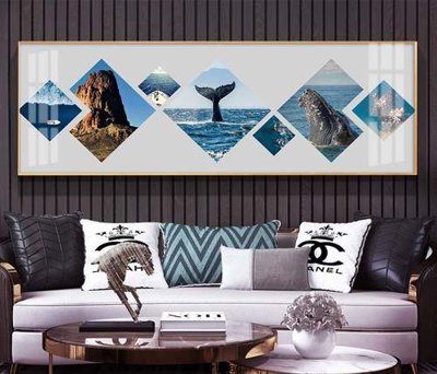 File tranh File tranh hiện đại pha lê gương KF75980 (ảnh gốc) in trần nhà