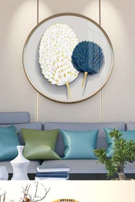 File PSD File tranh hiện đại pha lê gương KF75981 (bản gốc) độ phân giải cao