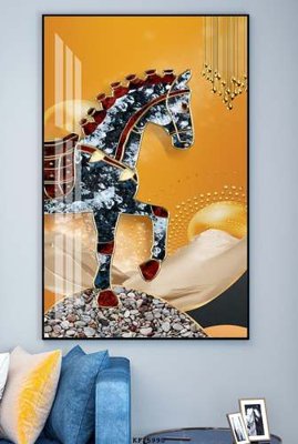 Tải file File tranh hiện đại pha lê gương KF75990 (gốc) chủ đề tâm linh