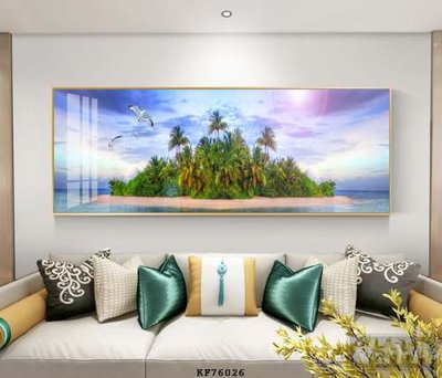 File gốc File tranh hiện đại pha lê gương KF76026 (in 3D) nghệ thuật