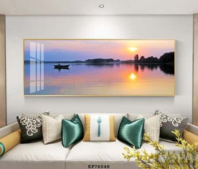 File ảnh File tranh hiện đại pha lê gương KF76048 (gốc) in PP, decal