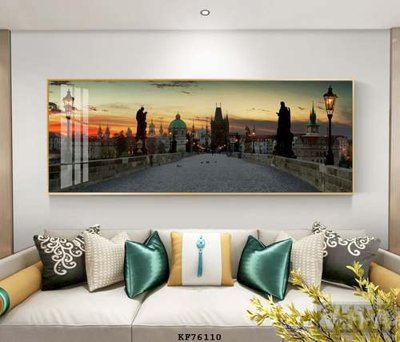 File gốc File tranh hiện đại pha lê gương KF76110 (in mica) làm quà tặng