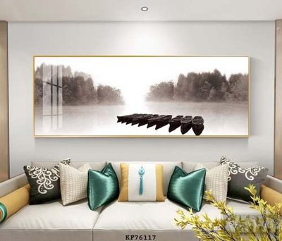 File in ấn cao cấp File tranh hiện đại pha lê gương KF76117 (file gốc)