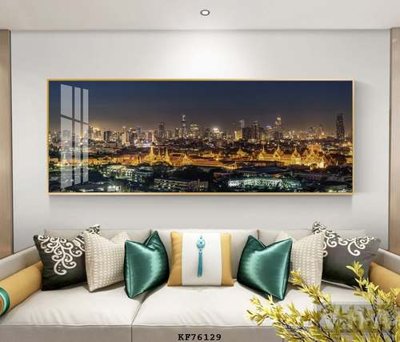 Cung cấp file tranh gốc File tranh hiện đại pha lê gương KF76129 độc quyền