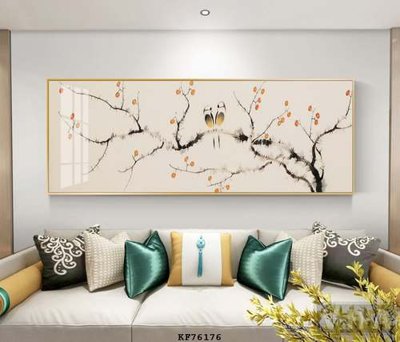 File in ấn File tranh hiện đại pha lê gương KF76176 (bản gốc) sắc nét