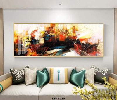 File ảnh File tranh hiện đại pha lê gương KF76220 (gốc) cho trang trí nội thất