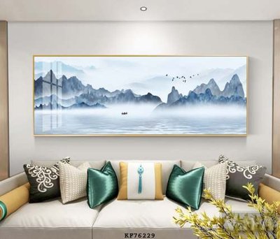 File gốc File tranh hiện đại pha lê gương KF76229 (PNG) không nền chất lượng