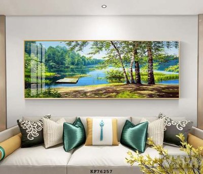 File in mica File tranh hiện đại pha lê gương KF76257 (ảnh gốc) đẹp