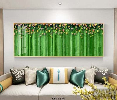 File tranh quảng cáo File tranh hiện đại pha lê gương KF76274 (file gốc) chuyên nghiệp