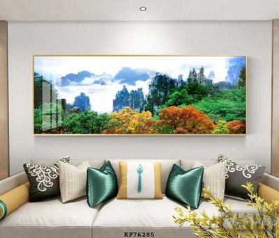 File gốc File tranh hiện đại pha lê gương KF76285 (in mica) làm quà tặng