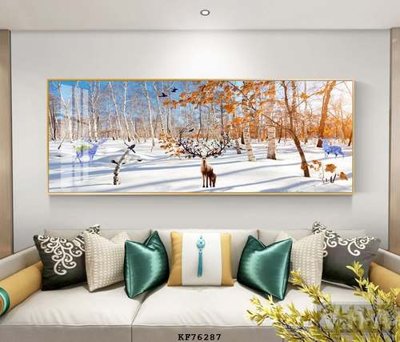 File tranh File tranh hiện đại pha lê gương KF76287 (ảnh gốc) không bị mờ