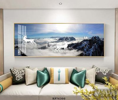 File tranh File tranh hiện đại pha lê gương KF76300 (gốc) chủ đề tĩnh vật