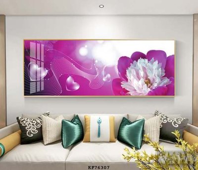 File tranh File tranh hiện đại pha lê gương KF76307 (gốc) in film