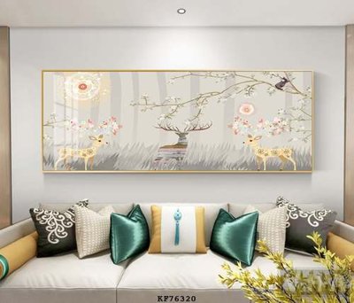 File PSD File tranh hiện đại pha lê gương KF76320 (chất lượng in ấn)