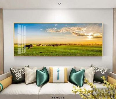 File ảnh File tranh hiện đại pha lê gương KF76373 (gốc) in decal dán tường