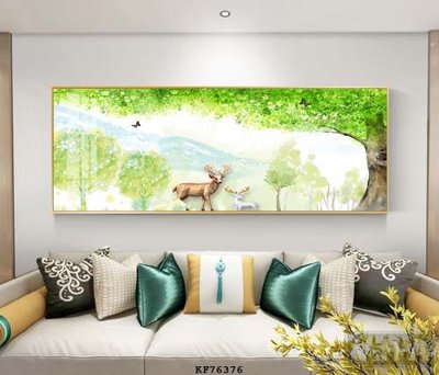 File gốc File tranh hiện đại pha lê gương KF76376 (trang trí) phòng làm việc