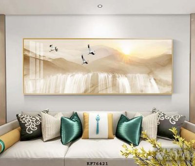 File PSD in ấn File tranh hiện đại pha lê gương KF76421 (chất lượng cao)