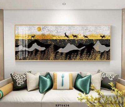 File gốc File tranh hiện đại pha lê gương KF76434 (PNG) nền trong suốt