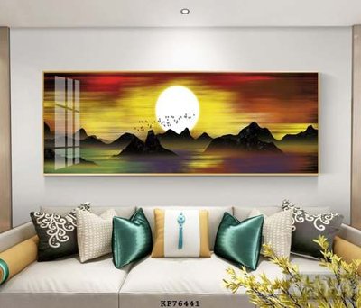 File tranh File tranh hiện đại pha lê gương KF76441 (ảnh gốc) sắc nét hoàn hảo