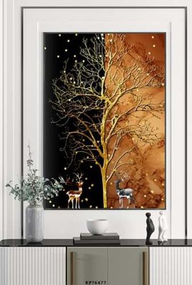 Tệp tin gốc File tranh hiện đại pha lê gương KF76477 (dùng cho in ấn) chuyên nghiệp