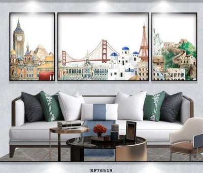 File gốc File tranh hiện đại pha lê gương KF76519 (trang trí) phòng ngủ