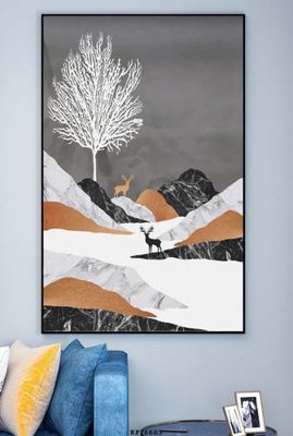 Mua file gốc File tranh hiện đại pha lê gương KF76603 (chất lượng) tại Filetranh.com