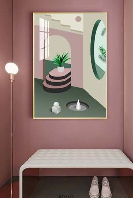 File PSD File tranh hiện đại pha lê gương KF76607 (gốc) tách lớp chi tiết